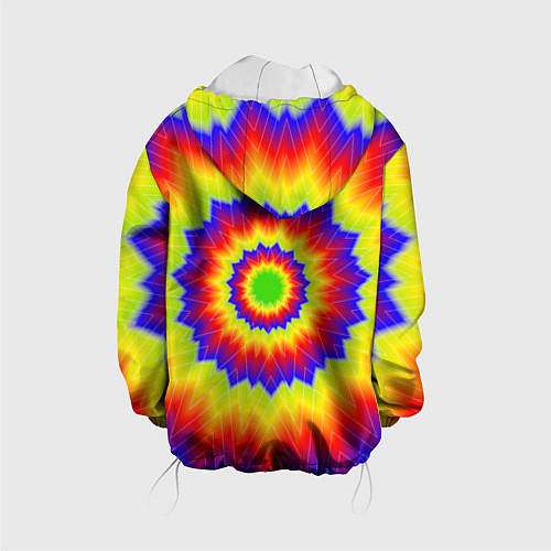 Детская куртка Tie-Dye / 3D-Белый – фото 2