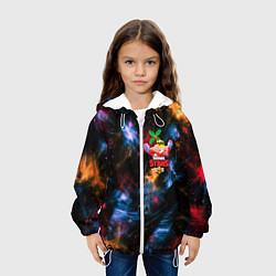 Куртка с капюшоном детская BRAWL STARS SPROUT СПРАУТ, цвет: 3D-белый — фото 2