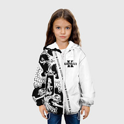 Куртка с капюшоном детская Кирилл, цвет: 3D-белый — фото 2