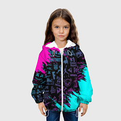 Куртка с капюшоном детская FORTNITE ФОРНТАЙТ, цвет: 3D-белый — фото 2