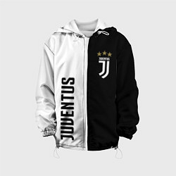 Куртка с капюшоном детская JUVENTUS, цвет: 3D-белый