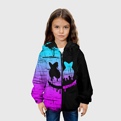 Куртка с капюшоном детская FORTNITE MARSHMELLO, цвет: 3D-черный — фото 2