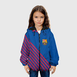 Куртка с капюшоном детская BARSELONA, цвет: 3D-черный — фото 2