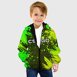 Куртка с капюшоном детская COUNTER STRIKE, цвет: 3D-черный — фото 2