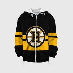 Куртка с капюшоном детская BOSTON BRUINS NHL, цвет: 3D-белый