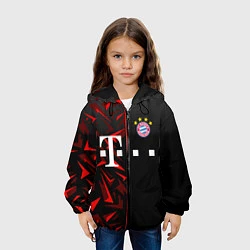 Куртка с капюшоном детская FC Bayern Munchen Форма, цвет: 3D-черный — фото 2