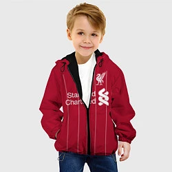 Куртка с капюшоном детская Liverpool FC, цвет: 3D-черный — фото 2