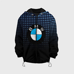 Куртка с капюшоном детская BMW, цвет: 3D-черный