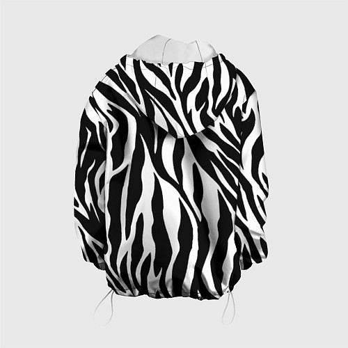 Детская куртка Зебра / 3D-Белый – фото 2