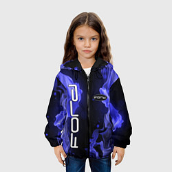 Куртка с капюшоном детская FORD, цвет: 3D-черный — фото 2