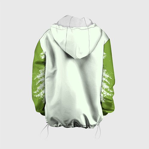 Детская куртка Авокадо / 3D-Белый – фото 2