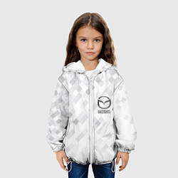 Куртка с капюшоном детская MAZDA, цвет: 3D-белый — фото 2