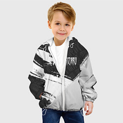 Куртка с капюшоном детская KIZARU КИЗАРУ, цвет: 3D-белый — фото 2