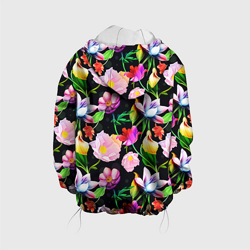 Детская куртка Разноцветие / 3D-Белый – фото 2