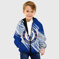 Куртка с капюшоном детская Chelsea, цвет: 3D-черный — фото 2