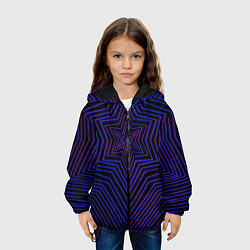 Куртка с капюшоном детская BRING ME THE HORIZON GLITCH, цвет: 3D-черный — фото 2