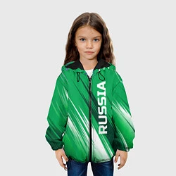 Куртка с капюшоном детская RUSSIA, цвет: 3D-черный — фото 2