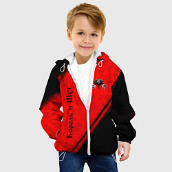 Куртка с капюшоном детская КОРОЛЬ И ШУТ, цвет: 3D-белый — фото 2