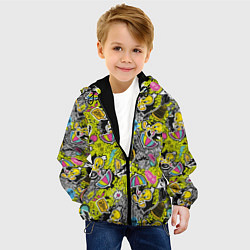 Куртка с капюшоном детская Твити, цвет: 3D-черный — фото 2