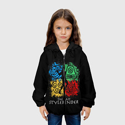 Куртка с капюшоном детская Исраэль Адесанья, цвет: 3D-черный — фото 2