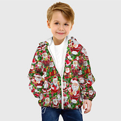 Куртка с капюшоном детская Армия Сант, цвет: 3D-белый — фото 2
