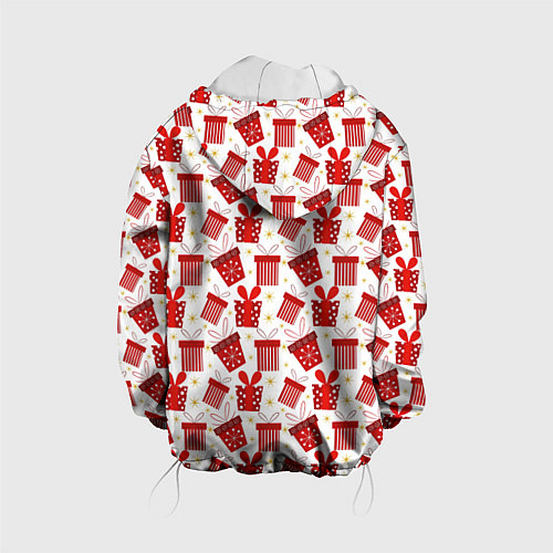 Детская куртка Подарки / 3D-Белый – фото 2