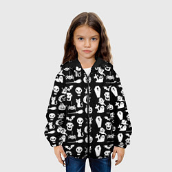 Куртка с капюшоном детская Halloween, цвет: 3D-черный — фото 2