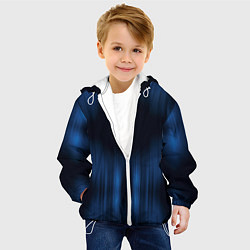 Куртка с капюшоном детская НЕОНОВЫЙ ДОЖДЬ, цвет: 3D-белый — фото 2