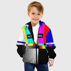 Куртка с капюшоном детская NO SIGNAL, цвет: 3D-черный — фото 2