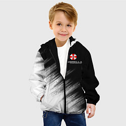 Куртка с капюшоном детская Амбрелла, цвет: 3D-черный — фото 2