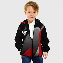 Куртка с капюшоном детская DESTINY 2, цвет: 3D-черный — фото 2