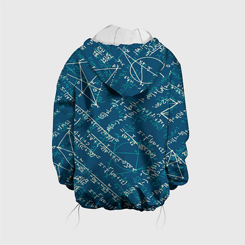 Детская куртка Математика / 3D-Белый – фото 2