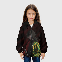 Куртка с капюшоном детская ГИЮ ТОМИОКА, цвет: 3D-черный — фото 2