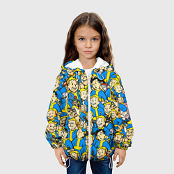 Куртка с капюшоном детская FALLOUT, цвет: 3D-белый — фото 2
