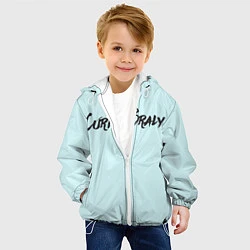 Куртка с капюшоном детская Куртиз Брели, цвет: 3D-белый — фото 2