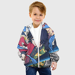 Куртка с капюшоном детская ГИЮ ТОМИОКА ФРЕСКА, цвет: 3D-белый — фото 2