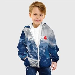 Куртка с капюшоном детская FARCRY 4 S, цвет: 3D-белый — фото 2