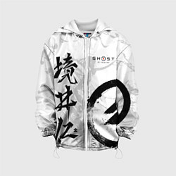 Куртка с капюшоном детская Ghost of Tsushima, цвет: 3D-белый