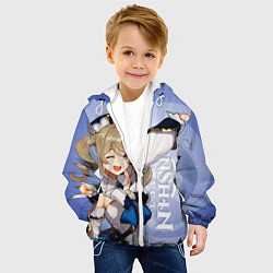 Куртка с капюшоном детская GENSHIN IMPACT, БАРБАРА,, цвет: 3D-белый — фото 2