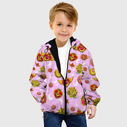 Куртка с капюшоном детская Сейлор Мун, цвет: 3D-черный — фото 2