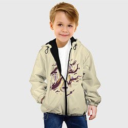 Куртка с капюшоном детская Унесённые призраками, цвет: 3D-черный — фото 2