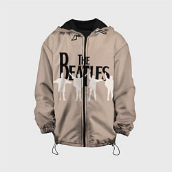 Куртка с капюшоном детская The Beatles, цвет: 3D-черный