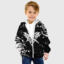 Куртка с капюшоном детская Velial Squad, цвет: 3D-белый — фото 2