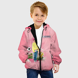 Куртка с капюшоном детская Ваня Дмитриенко, цвет: 3D-черный — фото 2