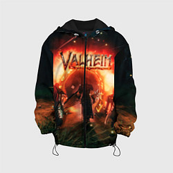 Куртка с капюшоном детская Valheim, цвет: 3D-черный