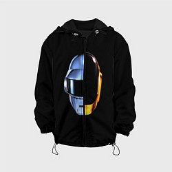 Куртка с капюшоном детская Daft Punk, цвет: 3D-черный