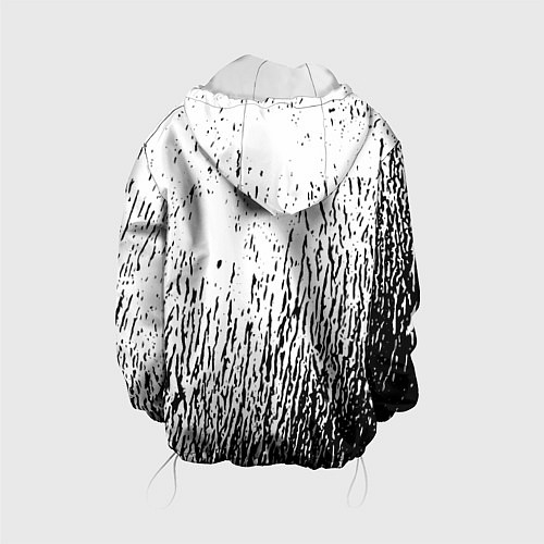 Детская куртка Черный клевер / 3D-Белый – фото 2
