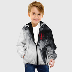 Куртка с капюшоном детская Ведьмак Witcher, цвет: 3D-черный — фото 2