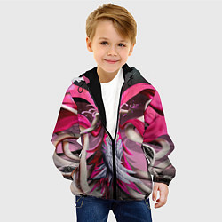 Куртка с капюшоном детская Bleach Aurora Archangel Art, цвет: 3D-черный — фото 2