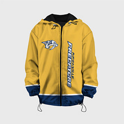 Куртка с капюшоном детская Nashville Predators, цвет: 3D-черный